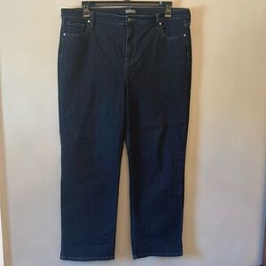 David Bitton Buffalo Blue Jeans, Alyssa, High Rise, Straight, Women’s Size 16/36